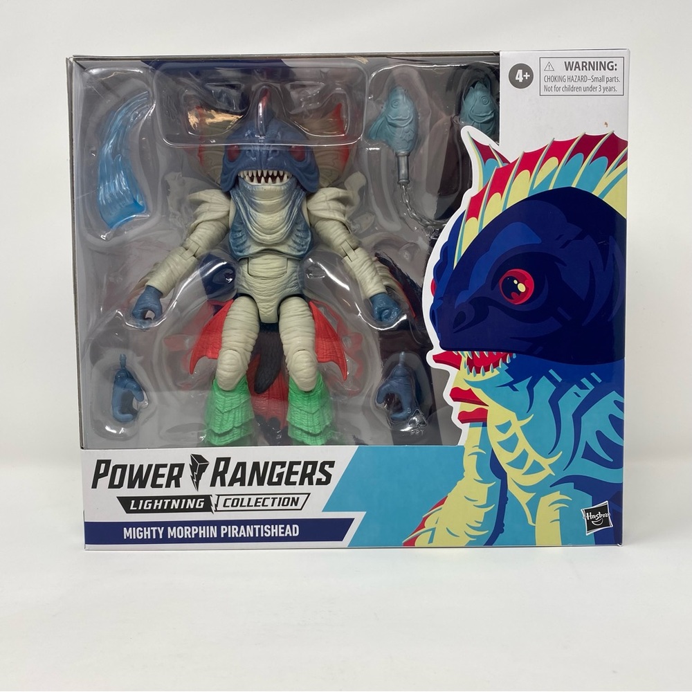 Hasbro Power‎ Rangers Lightning Collection Mighty
Morphin Pirantishead 7” Figure